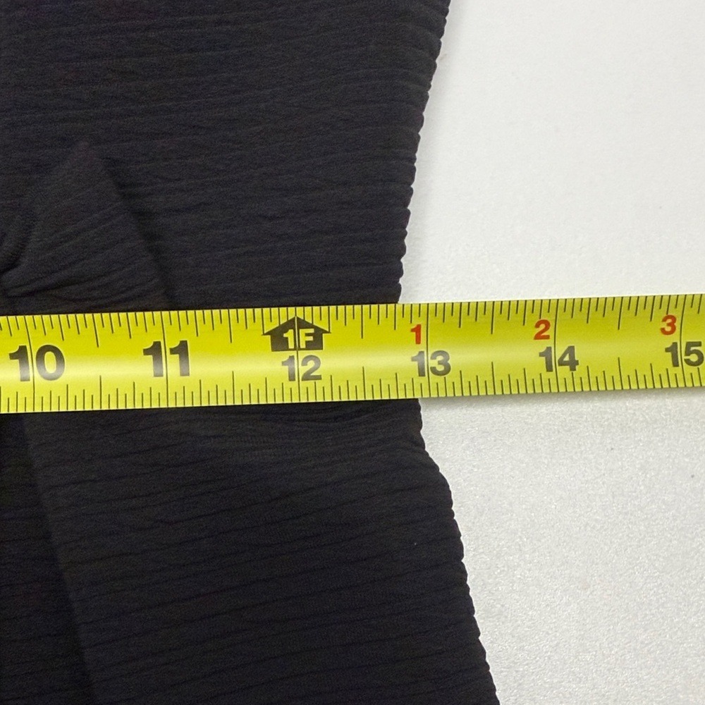LC Lauren Conrad Women's Black Bow waist Dress Size 4 Sleeveless Sheath cocktail - Picture 8 of 9